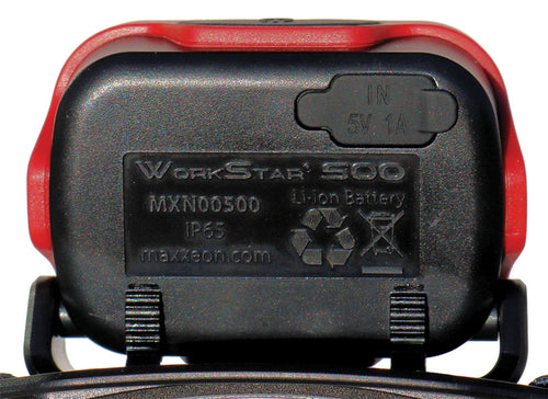 Maxxeon 00500 WorkStar Droid Technician's Rechargeable Mini Headlamp - MPR Tools & Equipment