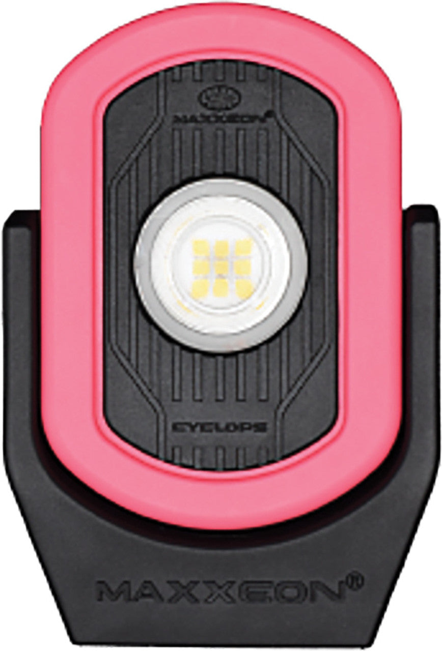 Maxxeon 815 Workstar Cyclops Rechargeable Magnetic Work Light (Pink Body - MPR Tools & Equipment