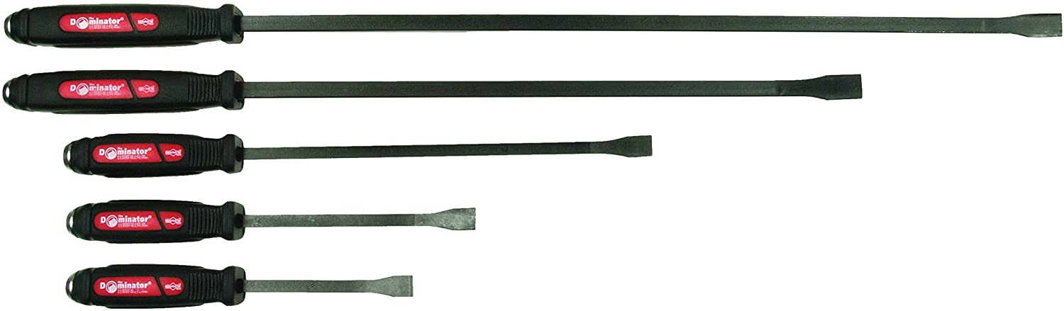 Mayhew Tools 61366 Dominator Pry Bar SetCurved 5 pieces - MPR Tools & Equipment