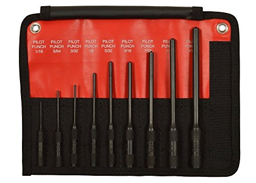 Mayhew Tools 62252 9 pieces Pilot Punch Kit - MPR Tools & Equipment