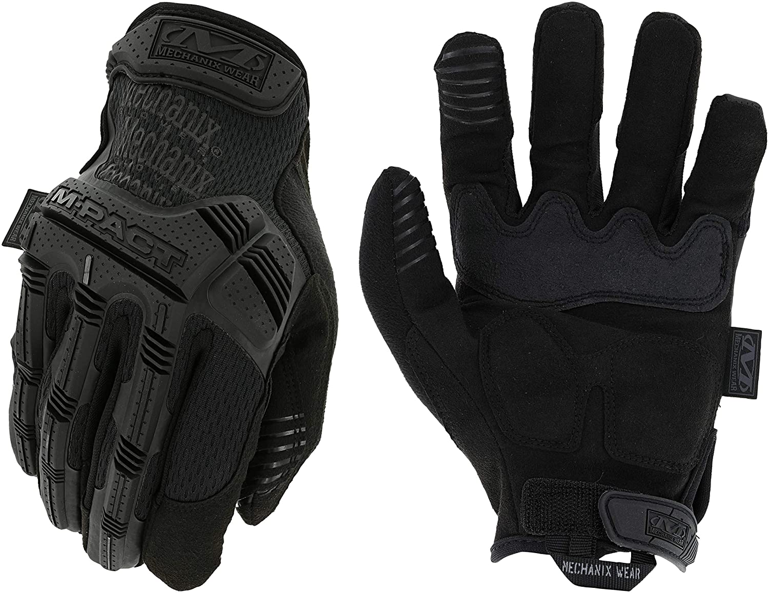 Mechanix Wear MPT-55-010 M-Pact Covert Tactical Gloves (Large, Black) - MPR Tools & Equipment