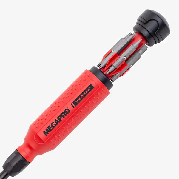 Megapro Tools 151TP-C Original Tamperproof 15-in-1 Multi-Bit Screwdriver (Carded) - MPR Tools & Equipment