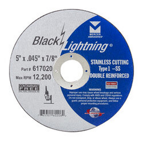 Mercer M617070 Cut Off Wheel 4" X .045 X 5/8" Type 1 - MPR Tools & Equipment