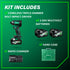 Metabo HPT WH36DCM 36V MultiVolt Triple Hammer BOLT Impact Driver Kit