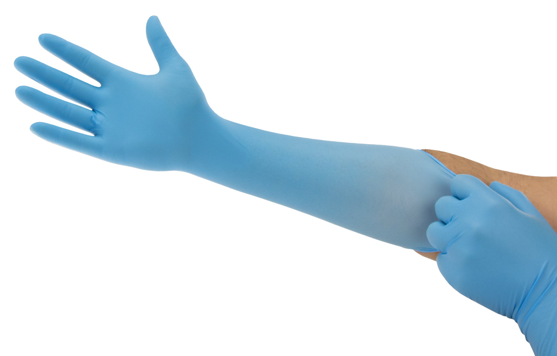 Microflex 93243080 Extra Long Nitrile Disposable Glove, Medium - MPR Tools & Equipment