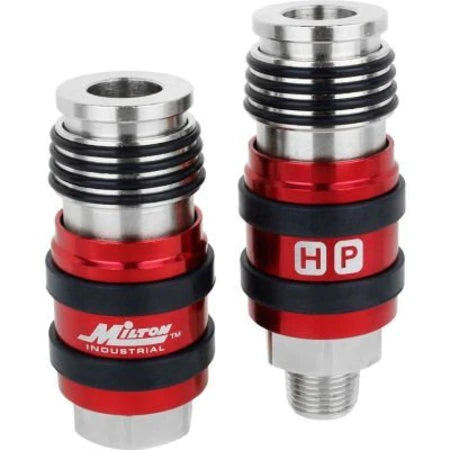 Milton Industries 1759 3/8" Safety Exhaust Coupler 3/8" MNPT - MPR Tools & Equipment