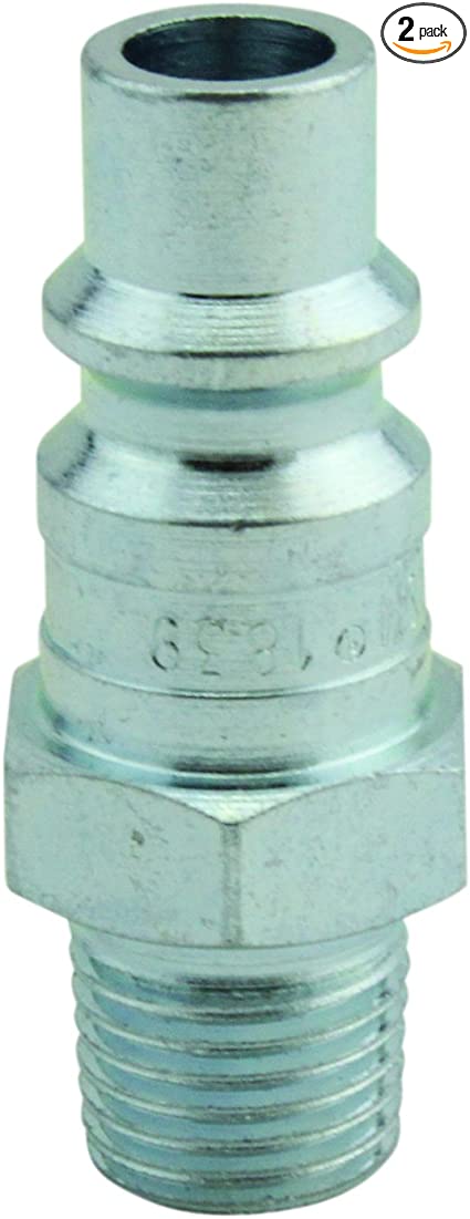 Milton Industries 1839 1/4" Male Plug H-Style - MPR Tools & Equipment