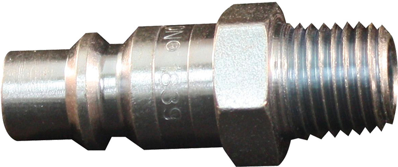 Milton Industries 1839BK 1/4" Male Plug H-Style - MPR Tools & Equipment