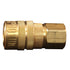 Milton Industries 715 1/4" FNPT M-Style Brass Coupler - MPR Tools & Equipment