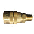 Milton Industries 716BK KWIK-CHANGE® M-Style® 1/4" MNPT Male Coupler - MPR Tools & Equipment