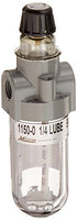 Milton Industries S-1150 1/4" NPT Polycarbonate Mini Lubricator - MPR Tools & Equipment