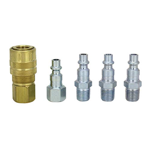 Milton Industries S-211 5pc 1/4" NPT M-STYLE® Coupler and Plug Kit - MPR Tools & Equipment