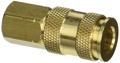 Milton Industries S-764 1/4" FNPT HIGHFLOWPRO® V-Style Brass Coupler - MPR Tools & Equipment