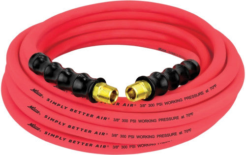 Milton Industries ULR383538 3/8" X 35' ULTRA LIGHTWEIGHT RUBBER AIR HOSE WITH 3/8" NPT ENDS - MPR Tools & Equipment