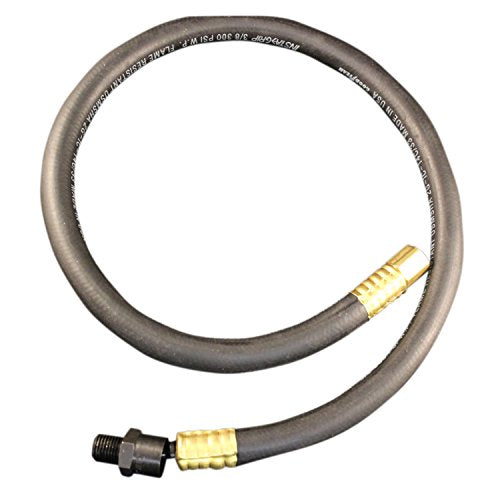 Milton S-680-2 30-Inch 3/8" ID x 1/4" NPT Snubber Air Hose - Full 360 Swivel - MPR Tools & Equipment