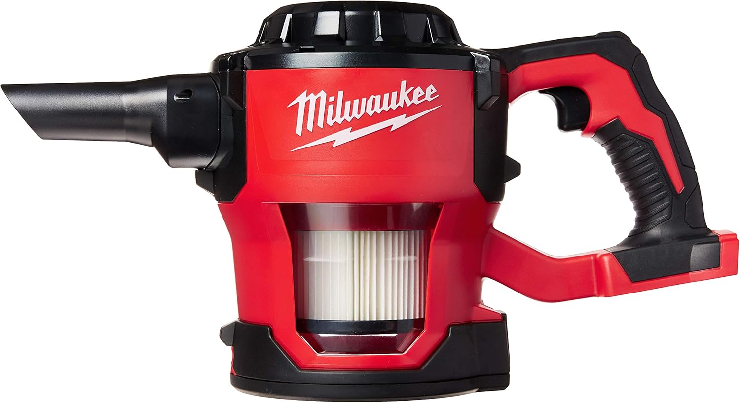Milwaukee Tool 0882-20 M18 Lithium Ion Cordless Compact 40 CFM Hand Held Vacuum w/ Hose Attachments and Accessories (Batteries Not Included, Power Tool Only)