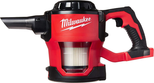Milwaukee Tool 0882-20 M18 Lithium Ion Cordless Compact 40 CFM Hand Held Vacuum w/ Hose Attachments and Accessories (Batteries Not Included, Power Tool Only)