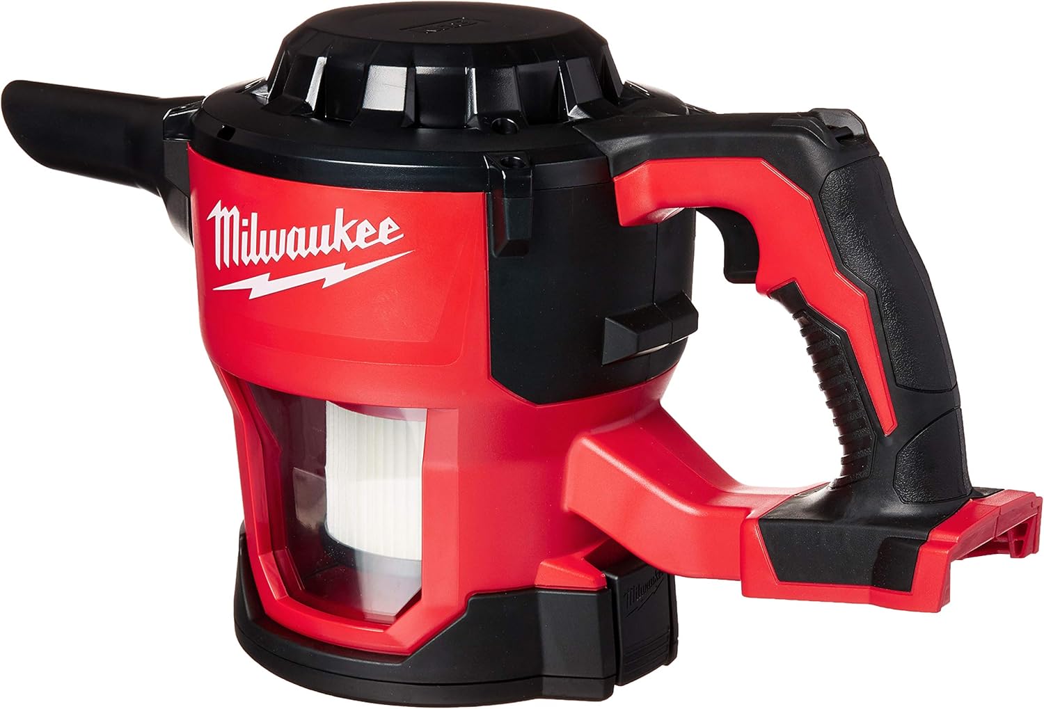 Milwaukee Tool 0882-20 M18 Lithium Ion Cordless Compact 40 CFM Hand Held Vacuum w/ Hose Attachments and Accessories (Batteries Not Included, Power Tool Only)