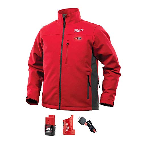 Milwaukee Tool 202R-21L M12 Heated Toughshell Jacket Kit Large (Red) - MPR Tools & Equipment