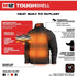 Milwaukee Tool 204B-21XL M12 BLACK HEATED TOUGHSHELL JACKET KIT - XL