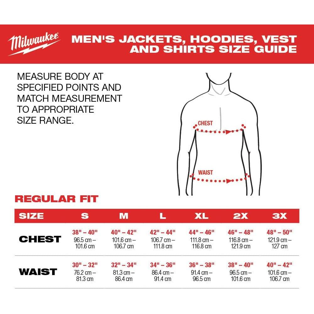 Milwaukee Tool 204B-21XL M12 BLACK HEATED TOUGHSHELL JACKET KIT - XL