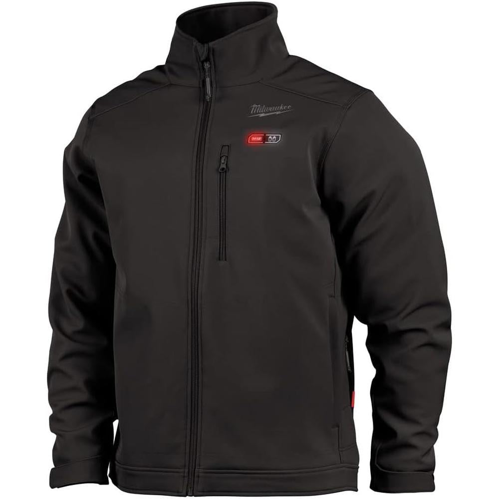 Milwaukee Tool 204B-21XL M12 BLACK HEATED TOUGHSHELL JACKET KIT - XL