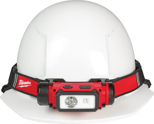 Milwaukee Tool 2163-21 REDLITHIUM USB RECHARGEABLE HARD HAT HEAD LAMP, 600 LUMENS - MPR Tools & Equipment