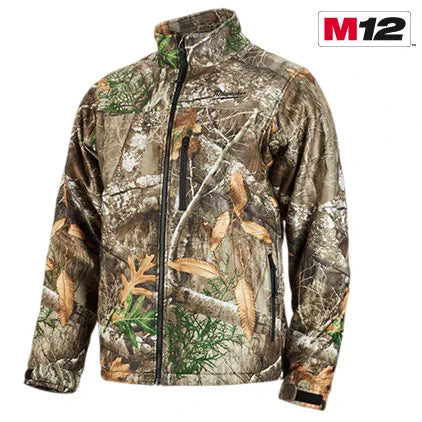 Milwaukee Tool 222C-21L M12™ Heated QUIETSHELL Jacket Kit, RealTree EDGE Camouflage, Large - MPR Tools & Equipment