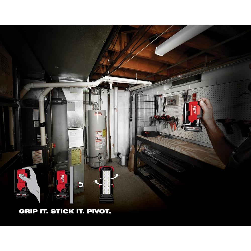 Milwaukee Tool 2367-20 M12™ ROVER™ Service and Repair Flood Light w/ USB Charging