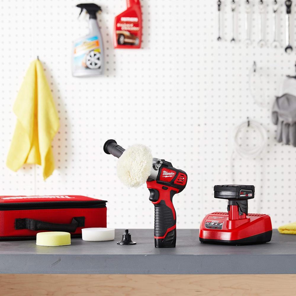 Milwaukee Tool 2438-22X M12™ Variable Speed Polisher/Sander Kit