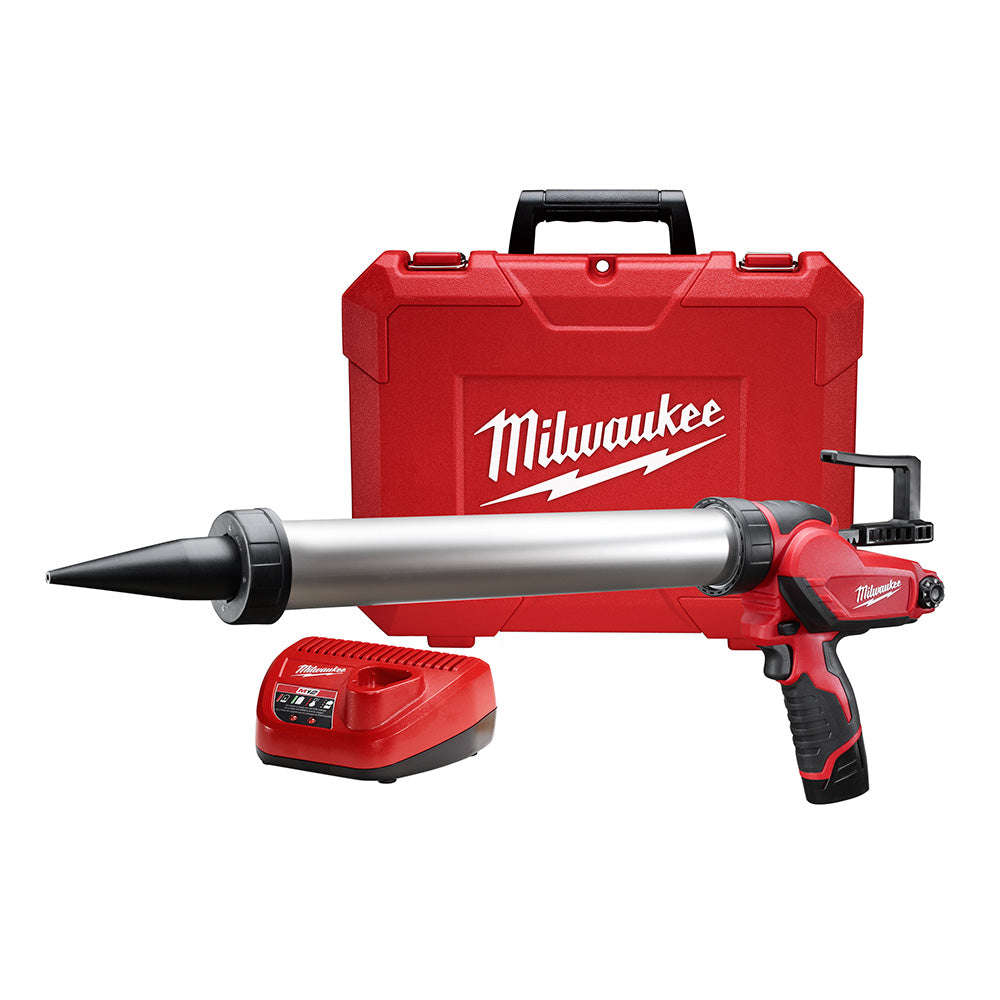 Milwaukee Tool 2442-21 M12 SAUSAGE CAULK GUN KIT - MPR Tools & Equipment