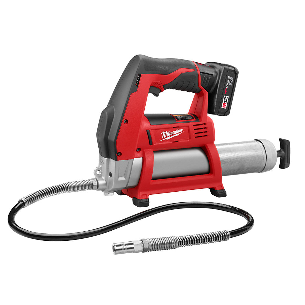 Milwaukee Tool 2446-21XC M12™ Cordless LITHIUM-ION Grease Gun Kit - MPR Tools & Equipment