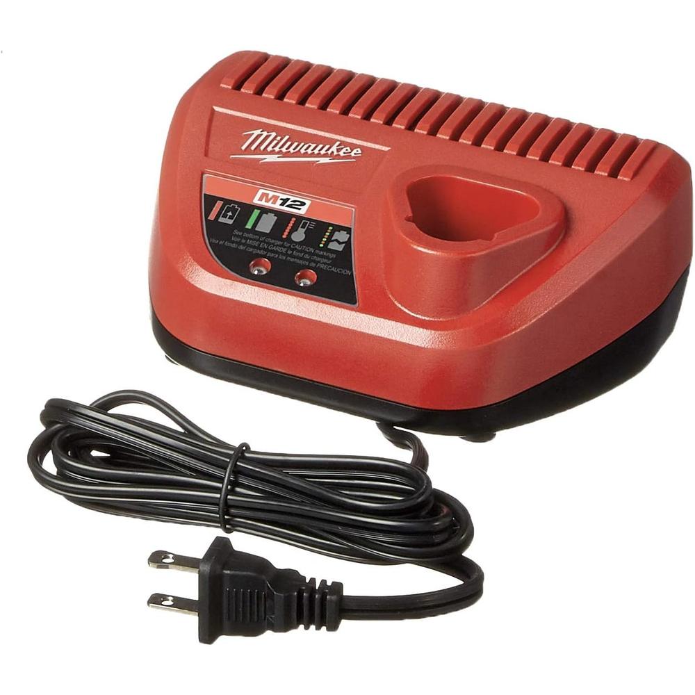 Milwaukee Tool 2456-21 M12 Cordless 1/4" Lithium-Ion Ratchet Kit