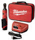 Milwaukee Tool 2456-21 M12 Cordless 1/4" Lithium-Ion Ratchet Kit - MPR Tools & Equipment