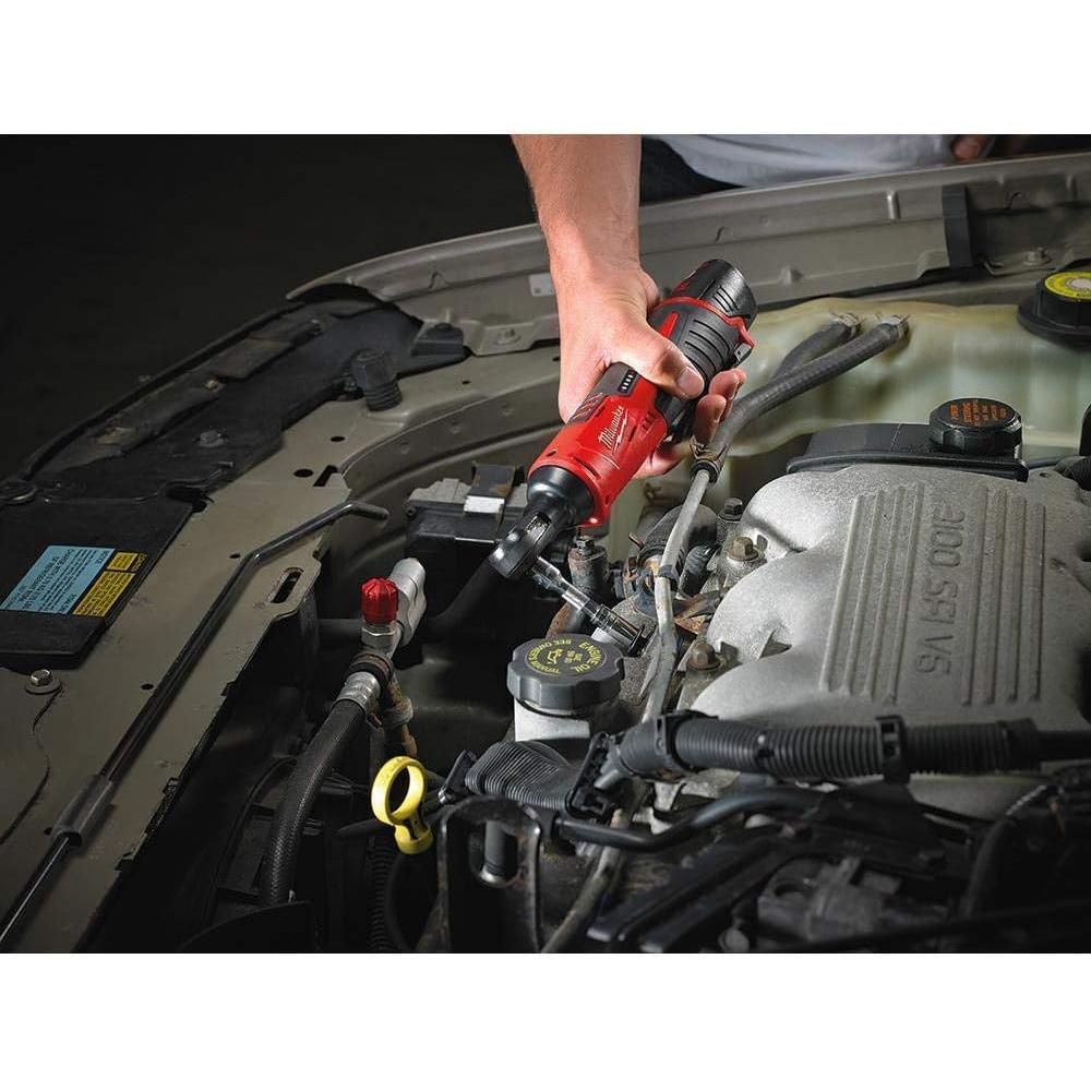 Milwaukee Tool 2457-21 M12™ Cordless 3/8" Lithium-Ion Ratchet Kit