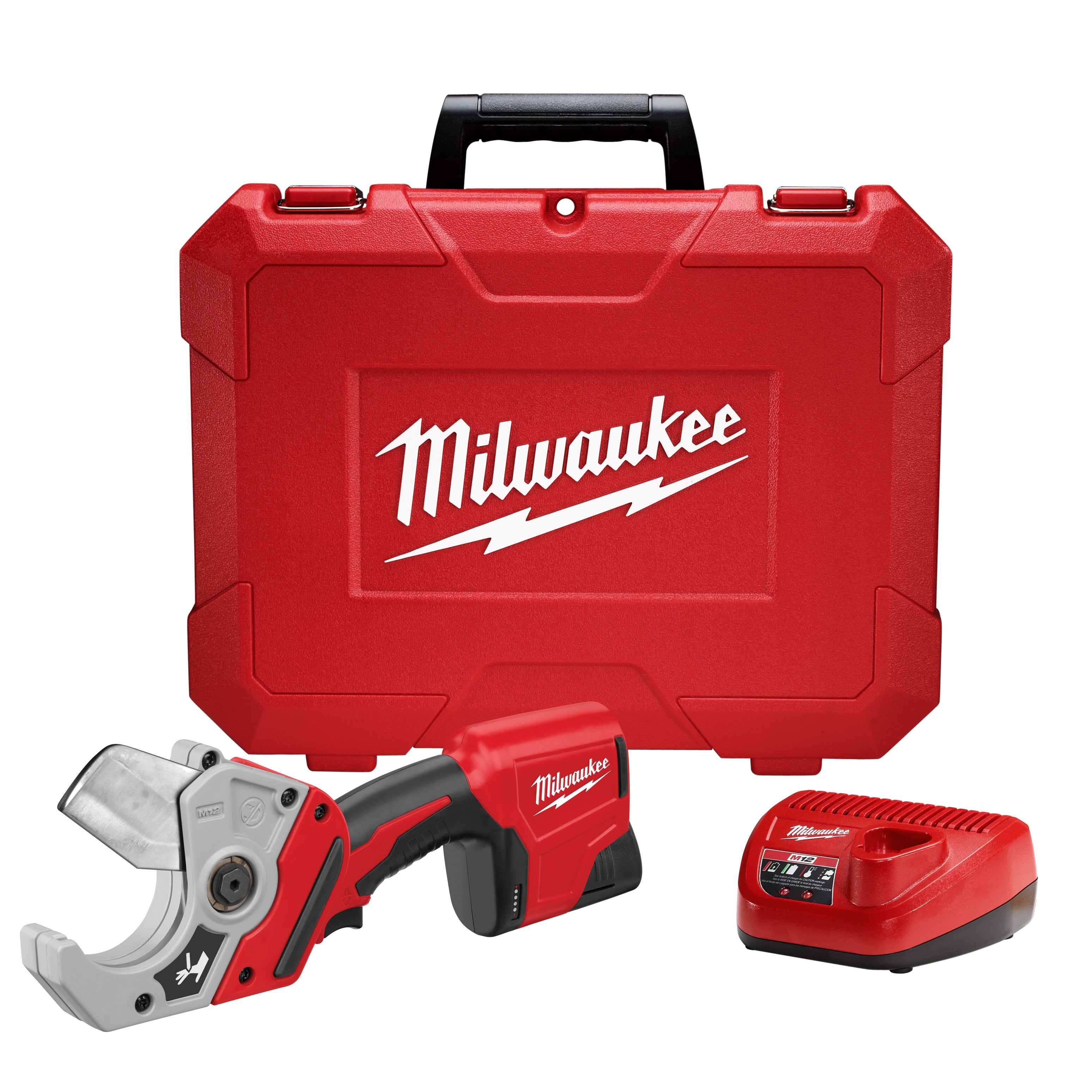 Milwaukee Tool 2470-21 M12 PLASTIC PIPE SHEAR KIT - MPR Tools & Equipment