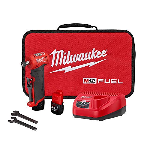 Milwaukee Tool 2485-22 M12 FUEL™ Lithium-Ion Right Angle Die Grinder Kit (2 Ah) - MPR Tools & Equipment