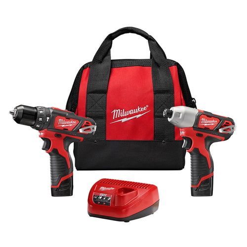 Milwaukee Tool 2497-22 M12 HAMMER DRILL/IMPACT COMBO - MPR Tools & Equipment