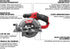 Milwaukee Tool 2530-20 M12 FUEL™ 5-3/8" Circular Saw Tool Only