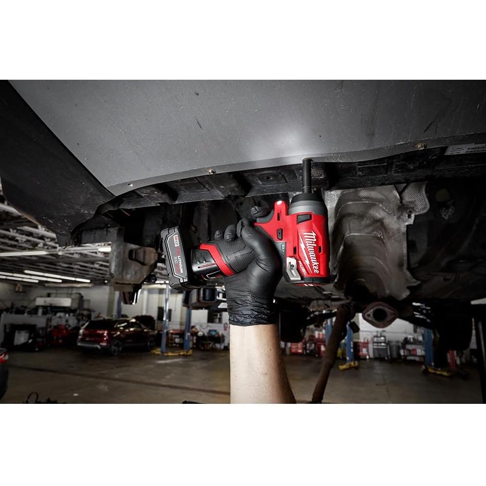Milwaukee Tool 2552-20 M12 FUEL 1/4" Stubby Impact Wrench (Tool Only)