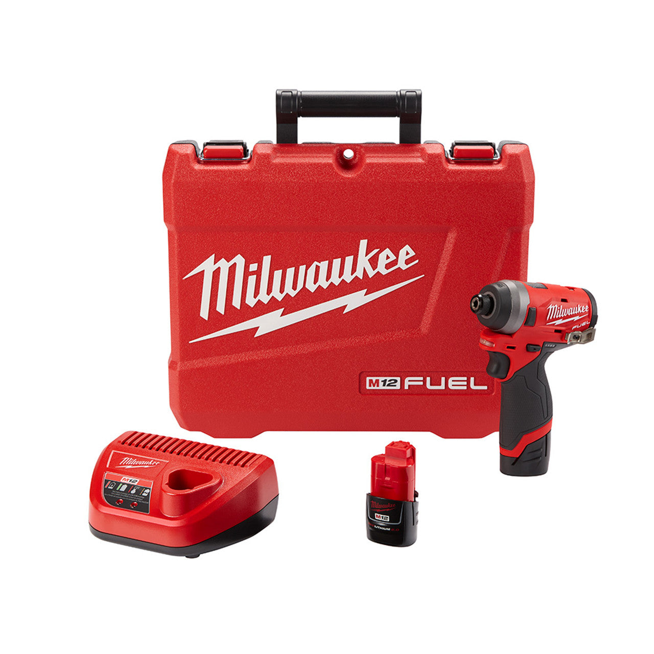 Milwaukee Tool 2553-22 M12 FUEL™ 1/4" Hex Impact Driver Kit - MPR Tools & Equipment