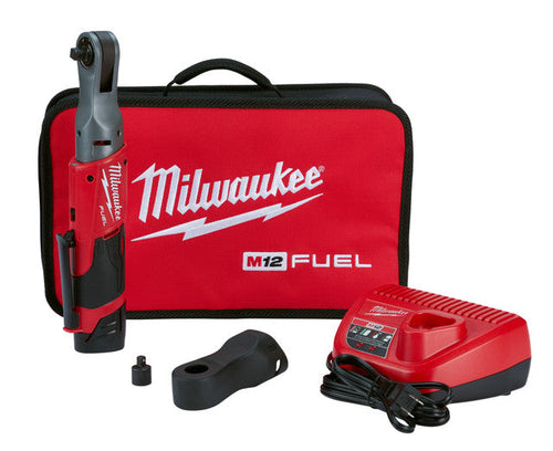 Milwaukee Tool 2557-21 M12™ FUEL™ 3/8" Ratchet 1 Battery Kit - MPR Tools & Equipment