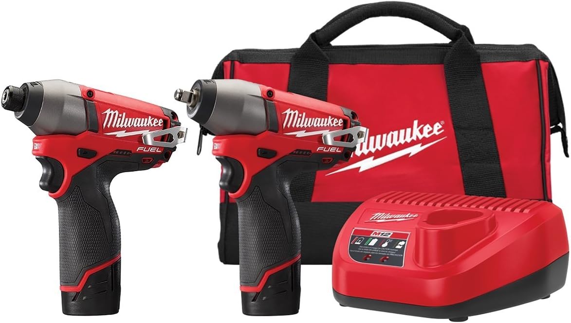 Milwaukee Tool 2595-22 MLW2595 22 12V 2PC AUTOMOTIVE KIT