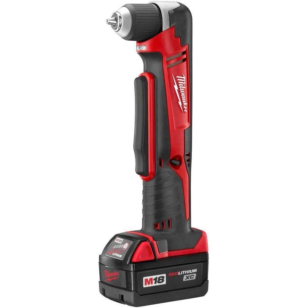 Milwaukee Tool 2615-21 M18™ Cordless Lithium-Ion Right Angle Drill Kit