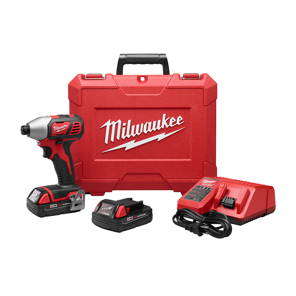 Milwaukee Tool 2656-22CT M18 1/4" HEX IMP DRIVER KIT - MPR Tools & Equipment