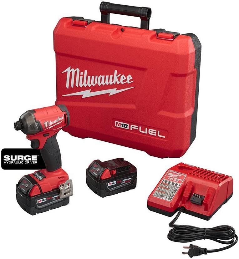 Milwaukee Tool 2760-22 Electric Tool Fuel Surge 1/4" Hex Hydraulic Driver Kit - MPR Tools & Equipment