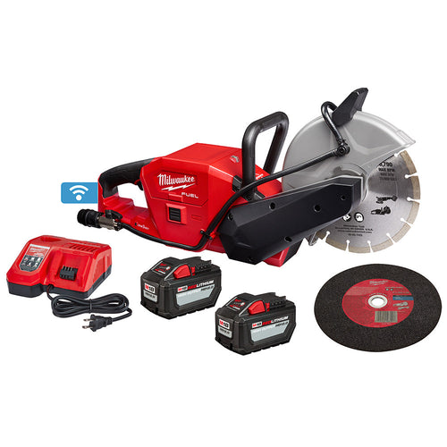 Milwaukee Tool 2786-22HD M18 FUEL 9" CUT-OFF SAW 2-BAT KIT - MPR Tools & Equipment