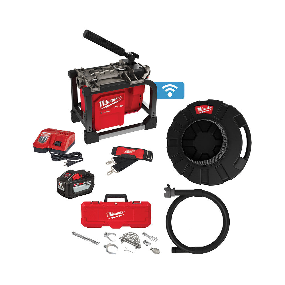 Milwaukee Tool 2818A-21 M18 FUEL SECTIONAL MACHINE 7/8 KIT - MPR Tools & Equipment