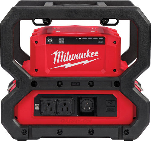 Milwaukee Tool 2845-20 M18 CARRY-ON 3600W/1800W POWER SUPPLY (BARE TOOL), PURE SINEWAVE INVERTER ENERGY - MPR Tools & Equipment