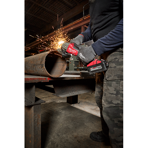 Milwaukee Tool 2881-20 M18 FUEL™ 4-1/2" / 5" Grinder Slide Switch, Lock-On - MPR Tools & Equipment